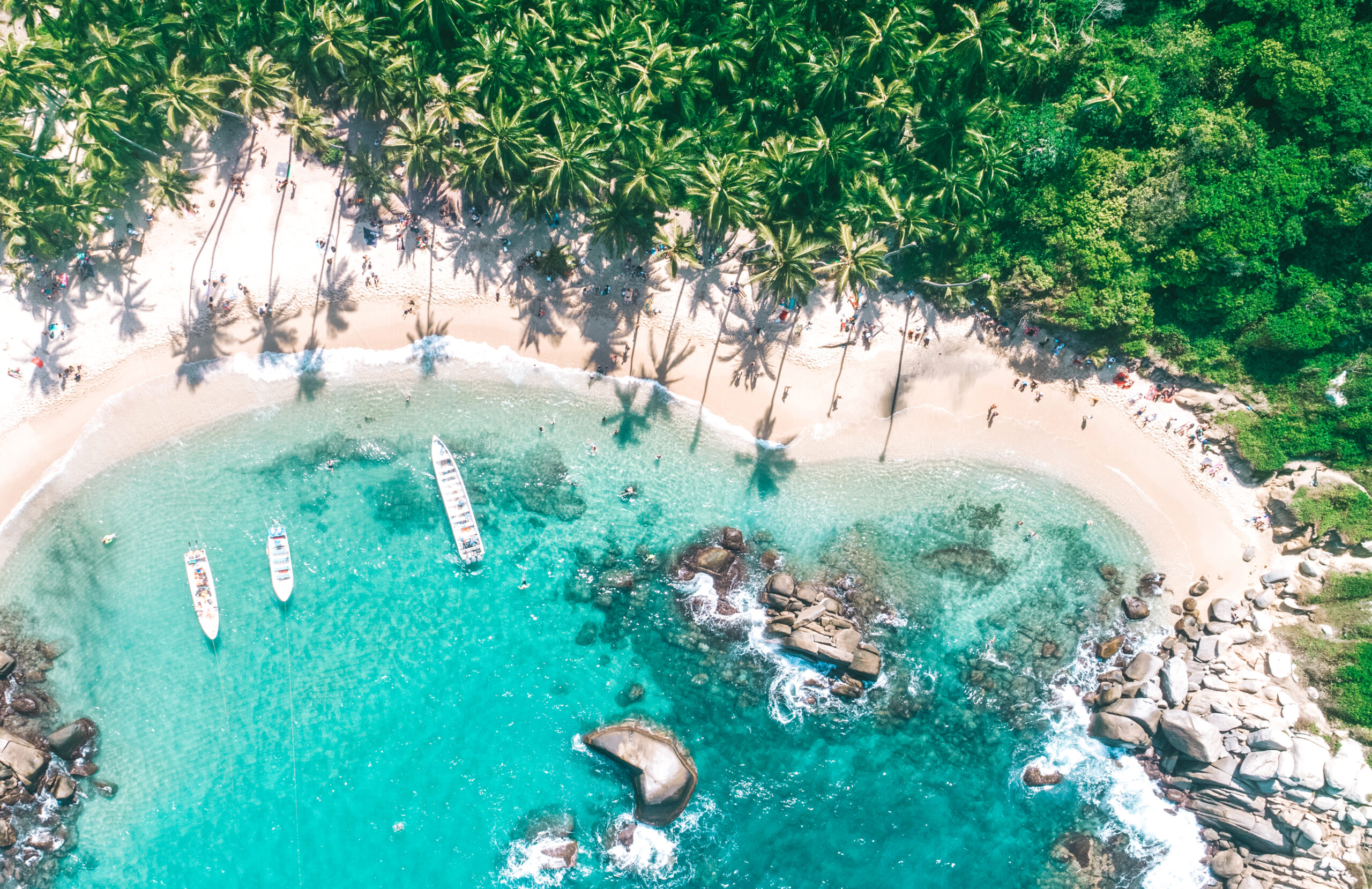 Tayrona,National,Park,Colombia,Drone,View